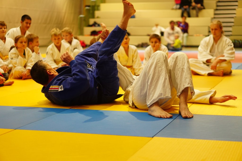 Selbstverteidigungstraining mit Joachim Kollmar